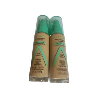 Almay Clear Complexion Makeup 1oz Color 200 Buff - 2 Pack