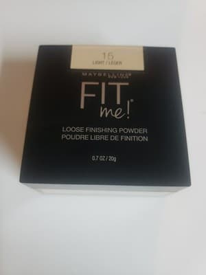 Maybelline Fit Me Loose Finishing Powder, Light, 0.7 oz