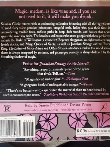The Ladies of Grace Adieu : And Other Stories by Susanna Clarke (2006,... - Thumbnail 2