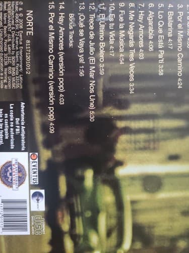 Pa'Lante [Digipak] by Willy Chirino (CD, Apr-2008, Eventus/Latinum) - Thumbnail 2