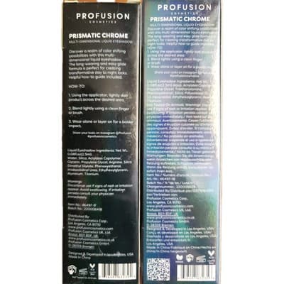 (2 PK) Profusion Prismatic Chrome Multi-Dimensional Liquid Eyeshadow - Thumbnail 2