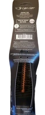 Condor Brazilian Hair Brush Wild Boar Bristles Eva Rubberized Handle Real... - Thumbnail 3