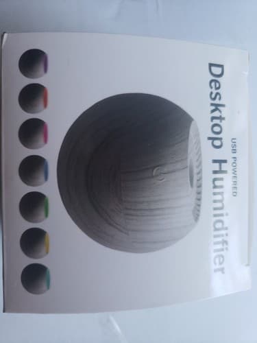Desktop Humidifier NEW! USB Powered. Color Changing - Thumbnail 2