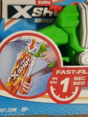 XSHOT Water Fast-Fill Skins Pump 2 Action Water Blaster Ripple ZURU Second Fill - Thumbnail 2