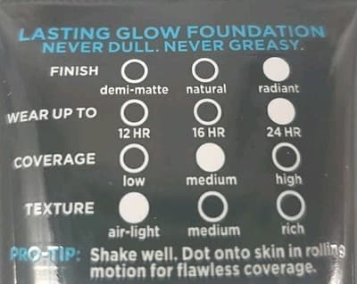 L'Oreal 24-hour Infallible Pro Glow 208 Quantity 2 - Thumbnail 2