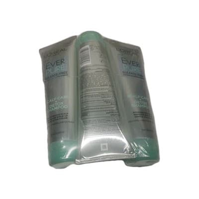(3) L'Oreal Paris EverPure Scalp Care + Detox Sulfate Free Shampoo 8.5oz Each - Thumbnail 4