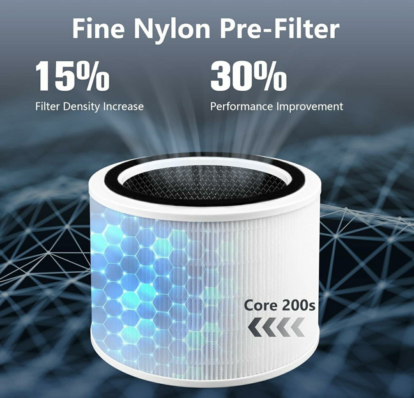 Improvedhand Core 200S Replacement Filter Compatible with Levoit Core 200S Smart - Thumbnail 3