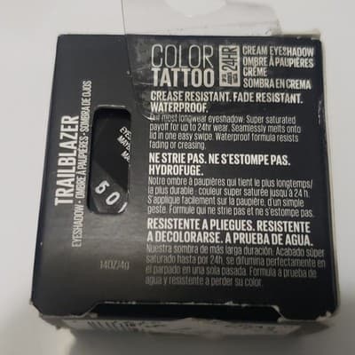 Maybelline Color Tattoo Eyeshadow in Midnight Blue - Thumbnail 3