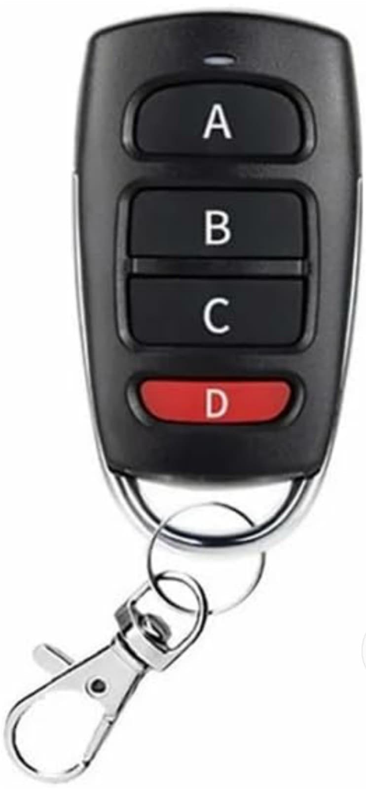 Wireless Remote Control Switch 4Key Garage Door EV1527 Copy Code DC 6V Auto Car