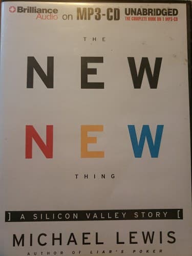 The New New Thing : A Silicon Valley Story by Michael Lewis (2013, CD MP3,...