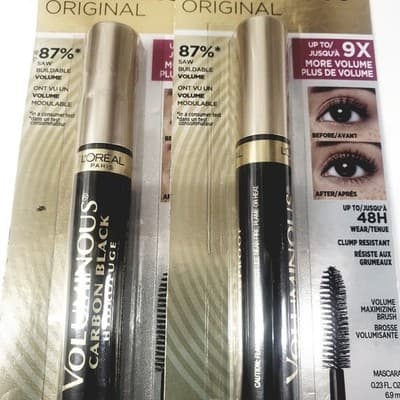 L'Oreal Voluminous Mascara - Carbon Black Duo
