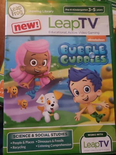 LeapFrog Nickelodeon Bubble Guppies Active Video Game (LeapTV, 2014)