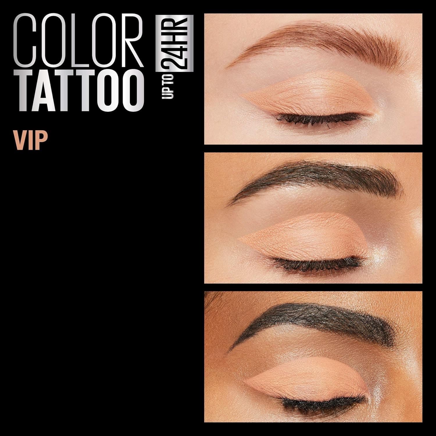 Maybelline Color Tattoo #10 VIP Cream Eyeshadow NEW 0.14 oz - Thumbnail 5