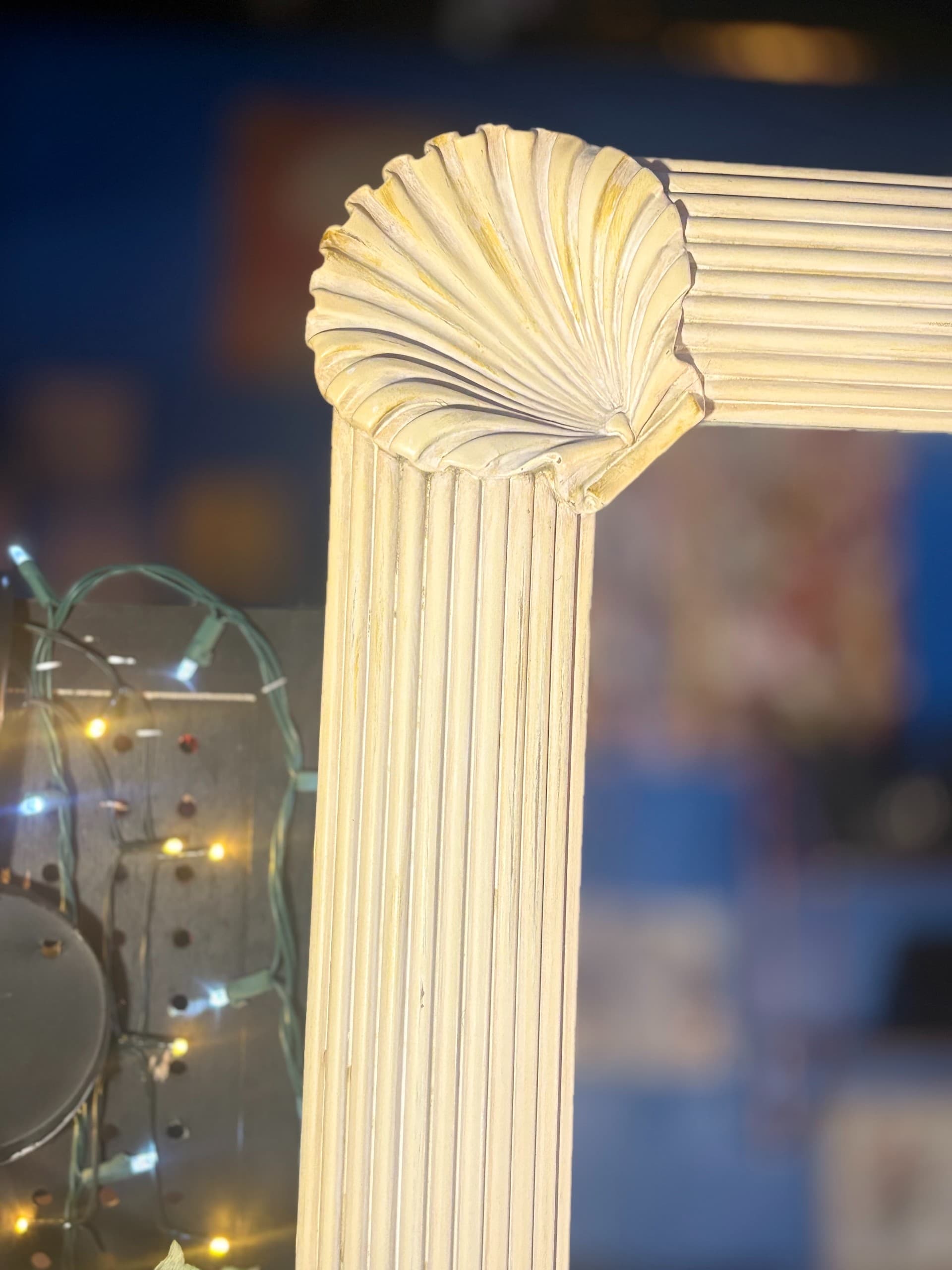 Coastal Vintage Fluted Wall Mirror - Regular - Thumbnail 4