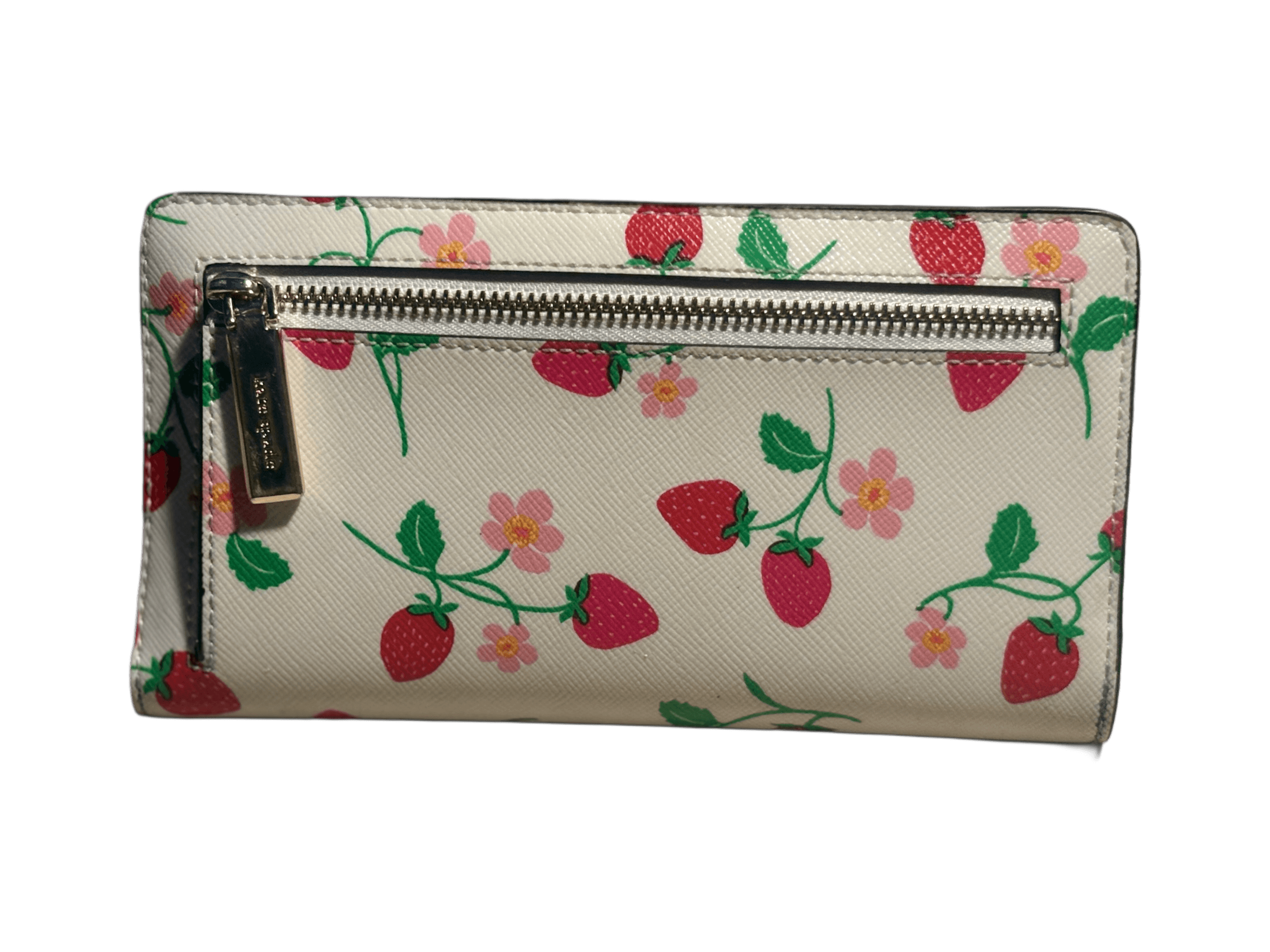 Kate Spade New York Strawberry Print Snap Wallett - Regular - Thumbnail 2