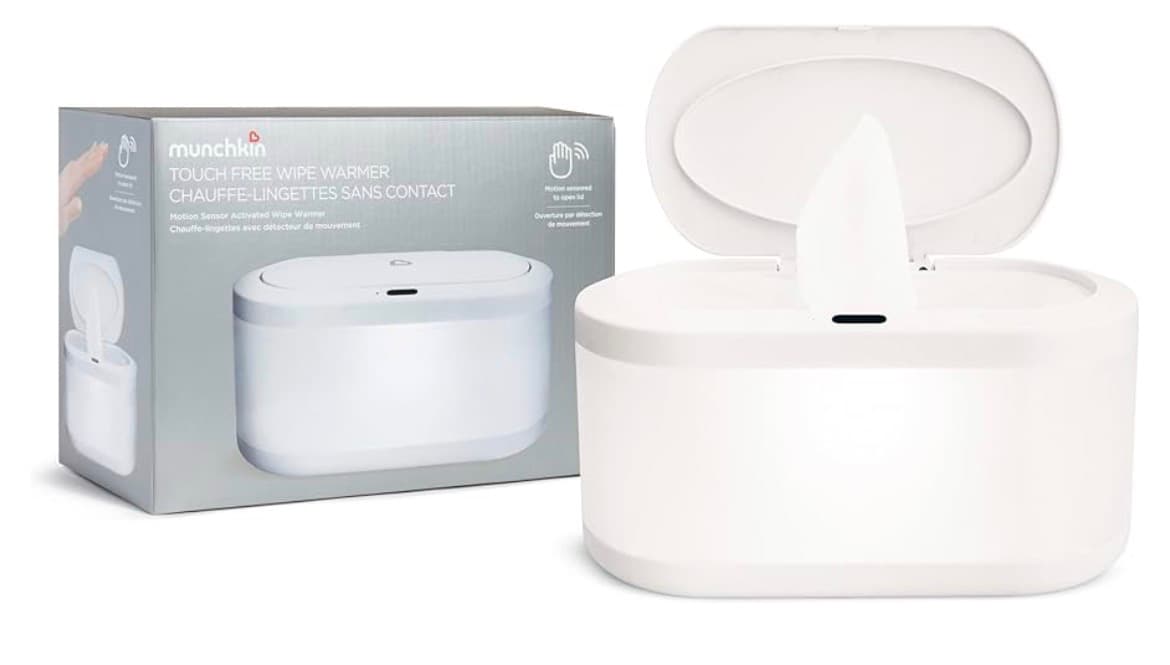 White Wipe Warmer with Lid - Thumbnail 3