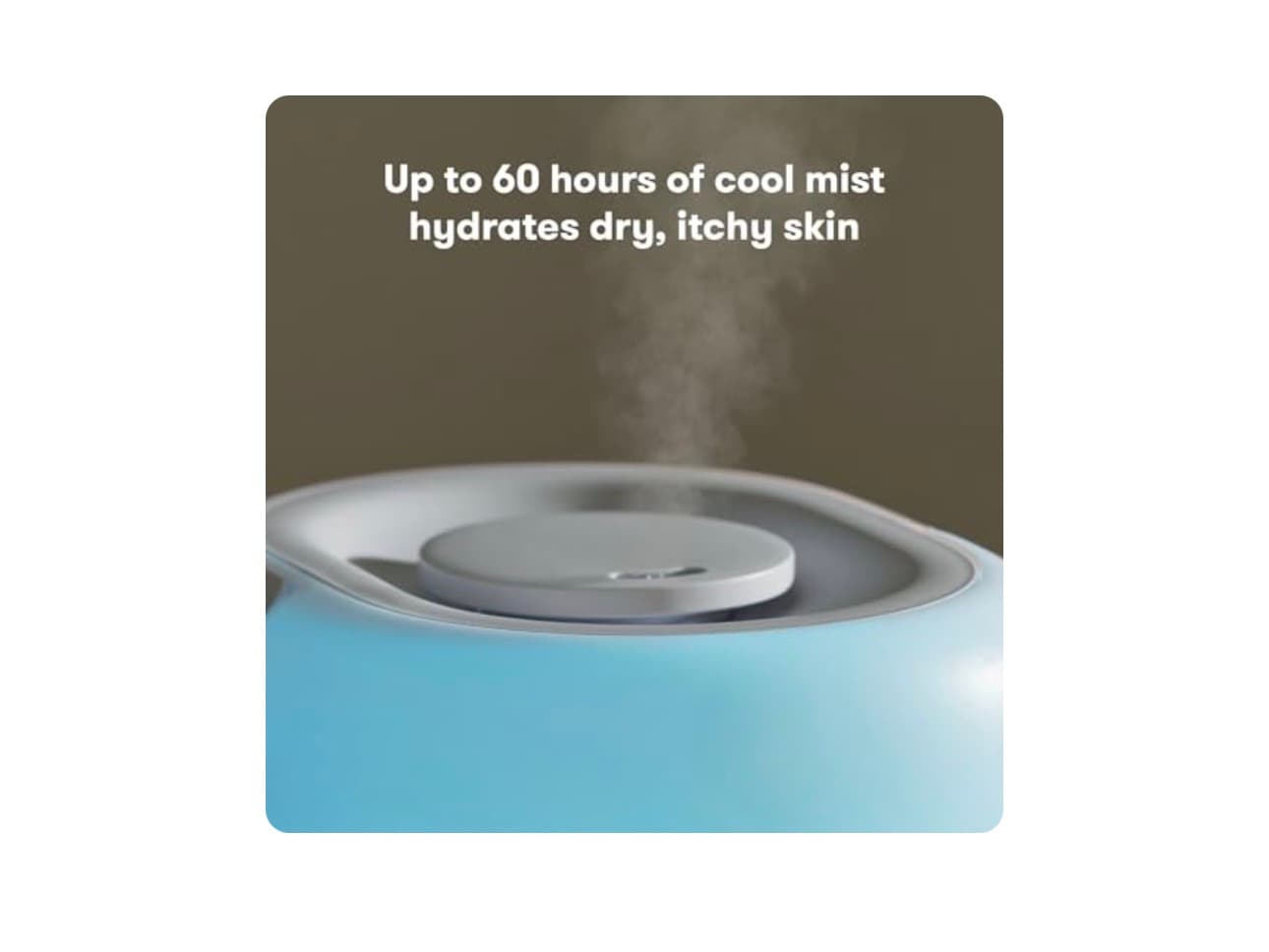 Frida Baby 3-in-1 Cool Mist Humidifier for Large Rooms, Top Fill Humidifier for Bedroom, Allergy Relief, 60 Hour Runtime + Nightlight, Auto Shut-Off, - Thumbnail 4
