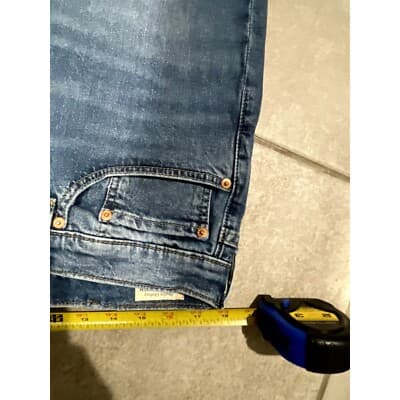 LEVI'S Premium Lot 511 Mens Big E Stretch Slim Denim Jeans 38X32 (36X32 actual) - Thumbnail 3
