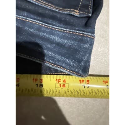 J Jill Jeans Womens 16R Blue Boyfriend Straight Leg Ankle Mid Rise Stretch Denim - Thumbnail 3