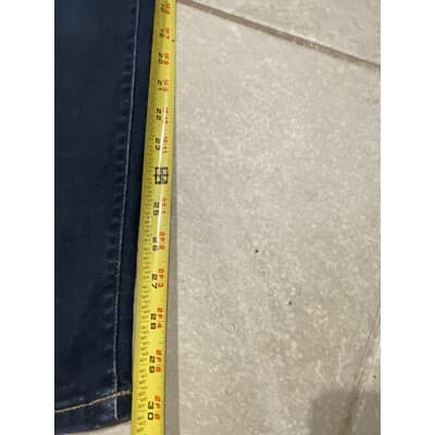 J Jill Jeans Womens 16R Blue Boyfriend Straight Leg Ankle Mid Rise Stretch Denim - Thumbnail 4