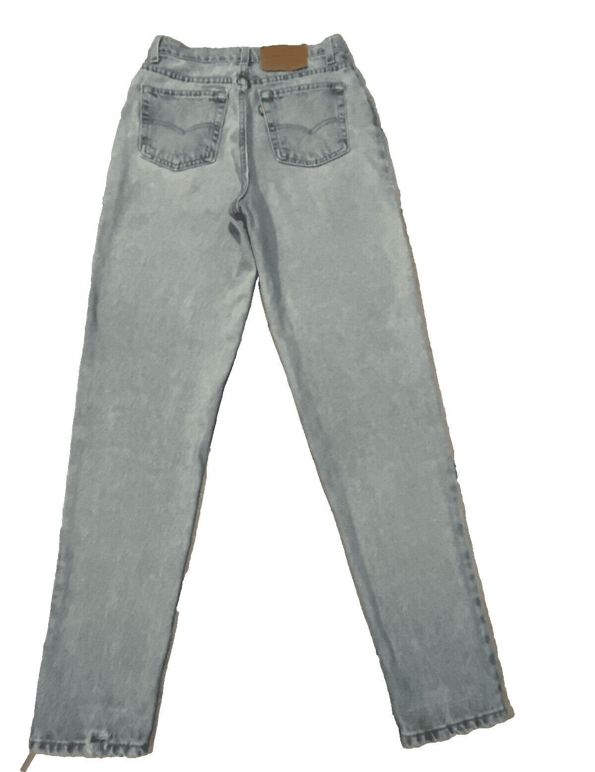 VTG Levi's 17512-0291 Women's Jeans 8 Light Blue Denim Distressed Made In USA - Thumbnail 2