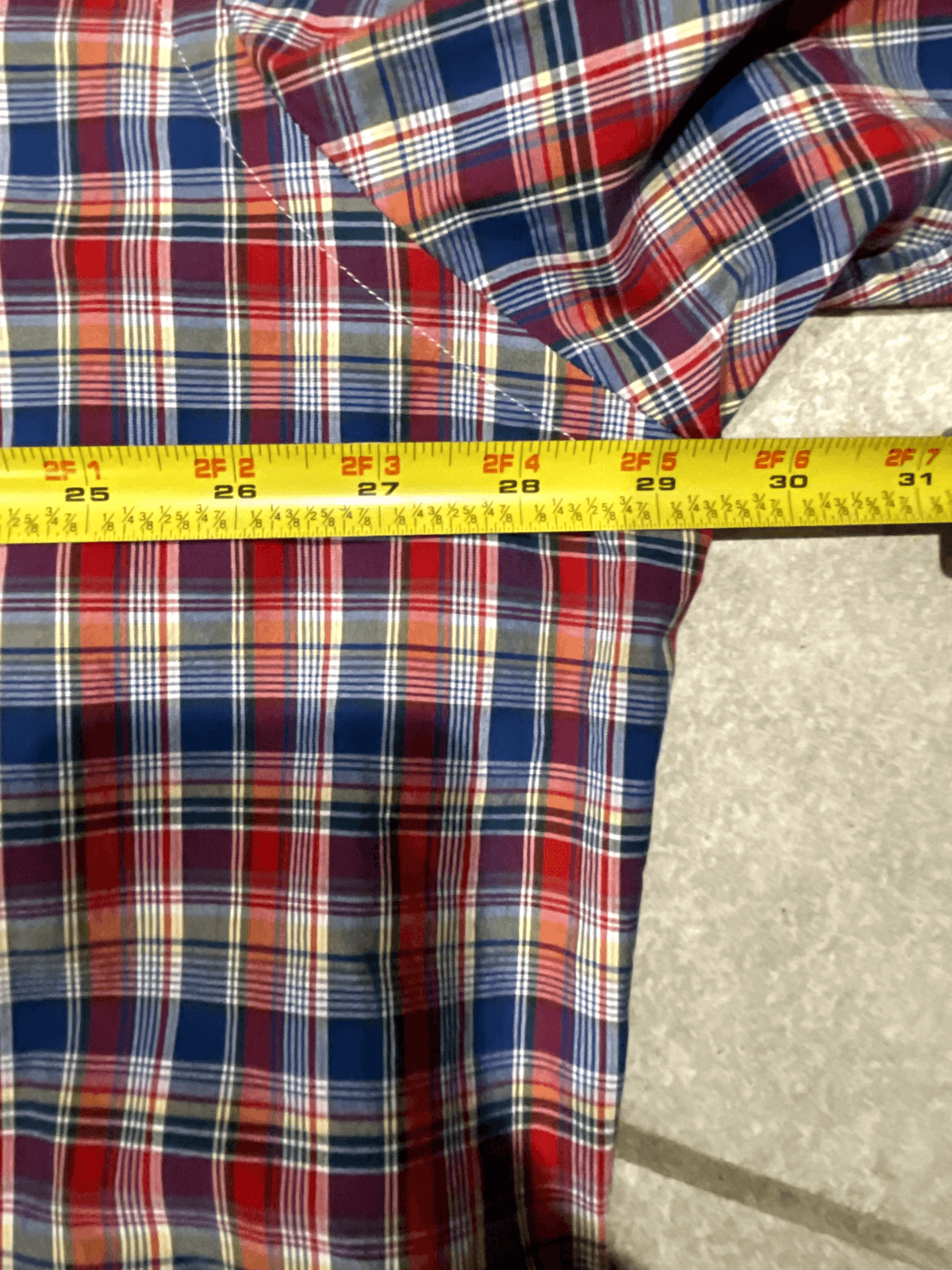 Vintage Ralph Lauren Shirt Mens 3XB Plaid Long Sleeve Button Down Classic Fit - Thumbnail 4