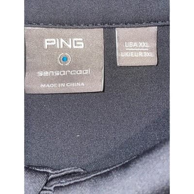 Ping Shirt Adult 2XL Striped Sensor Cool Golf Polo Athletic Rugby Men AWESOME - Thumbnail 5