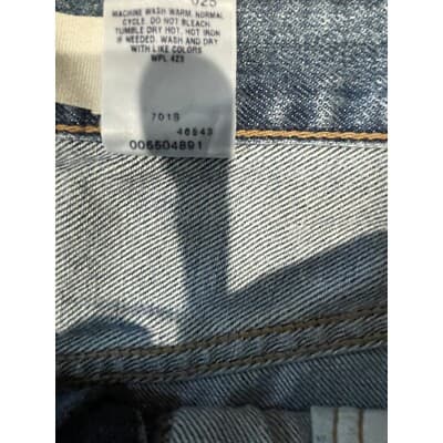 New Vintage Levis 550 Jeans Mens 38x31 Relaxed Fit Blue Medium Wash Y2K 2001 NWT - Thumbnail 5