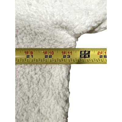 Patagonia Womens Cream High-Pile Fleece Full-Zip Jacket S 100% Recycled Polyeste - Thumbnail 4