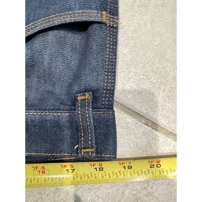 VINTAGE LEVI'S 1970's MEN'S PANTS SIZE 37x33 ORANGE TAB RELAXED FIT STRAIGHT LEG - Thumbnail 3