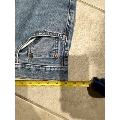 VTG Levis 550 Jeans Lot Of 2 Pairs Mens TAG 40x30 Relaxed Fit Straight ACT 38x29 - Thumbnail 11