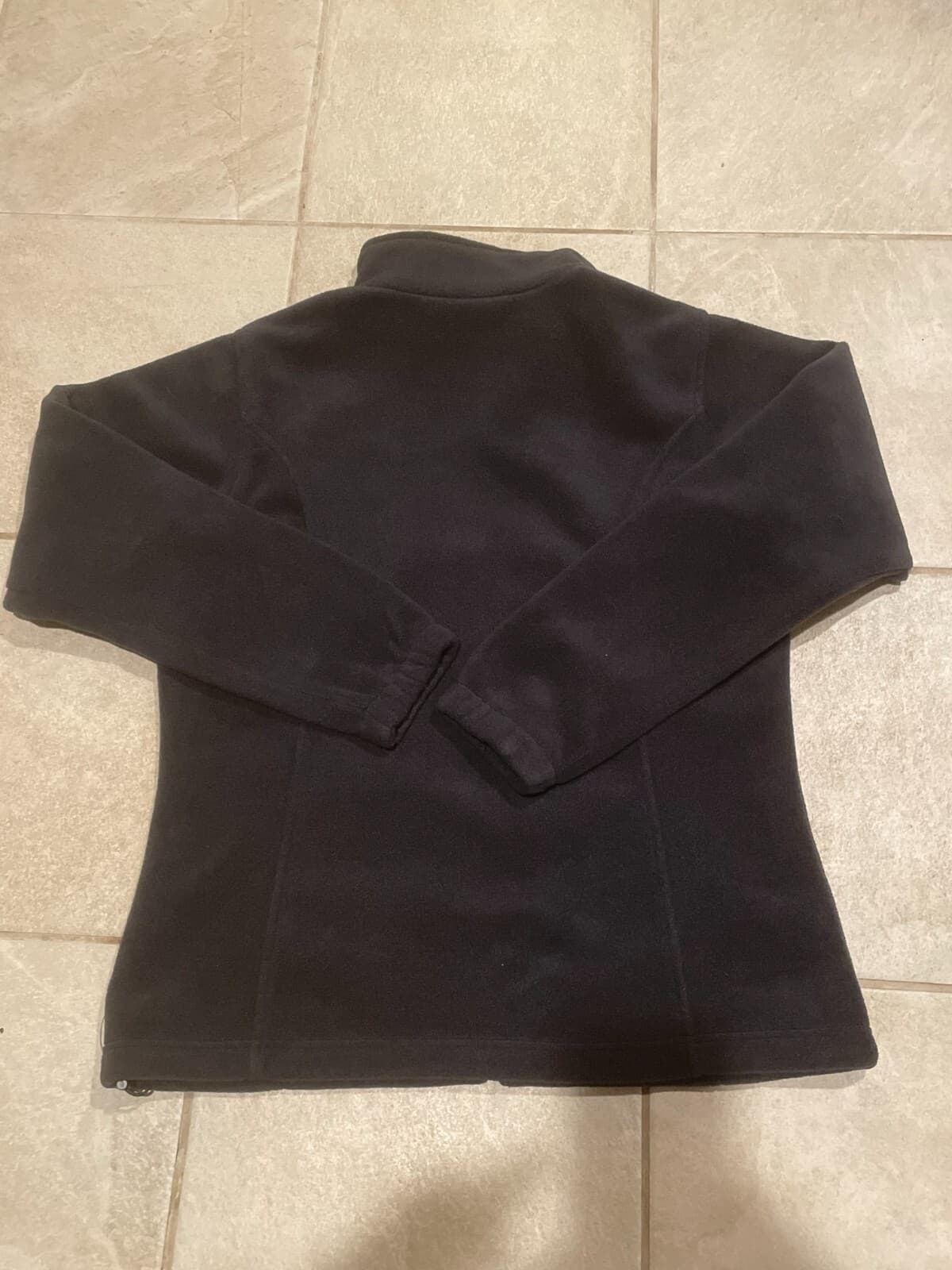 Columbia XL0668 Womens Large Black Full Zip Fleece Jacket - Thumbnail 6
