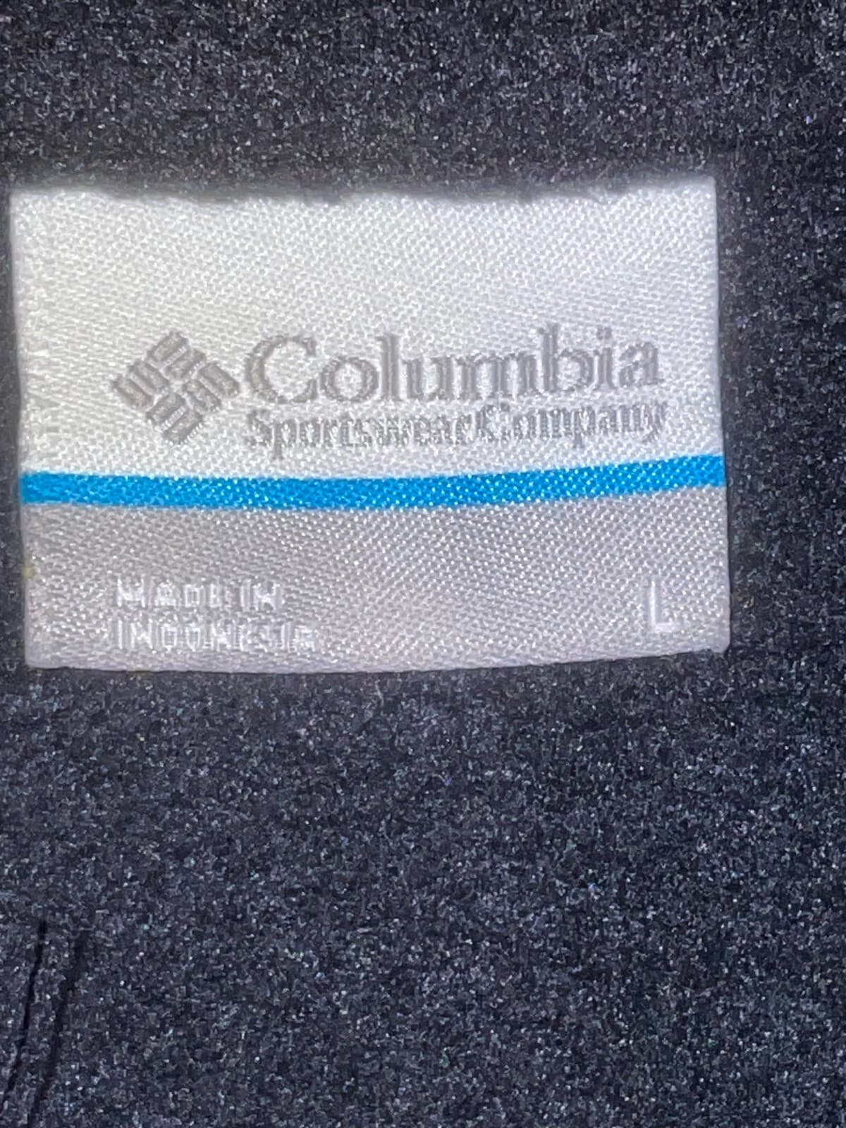 Columbia XL0668 Womens Large Black Full Zip Fleece Jacket - Thumbnail 3