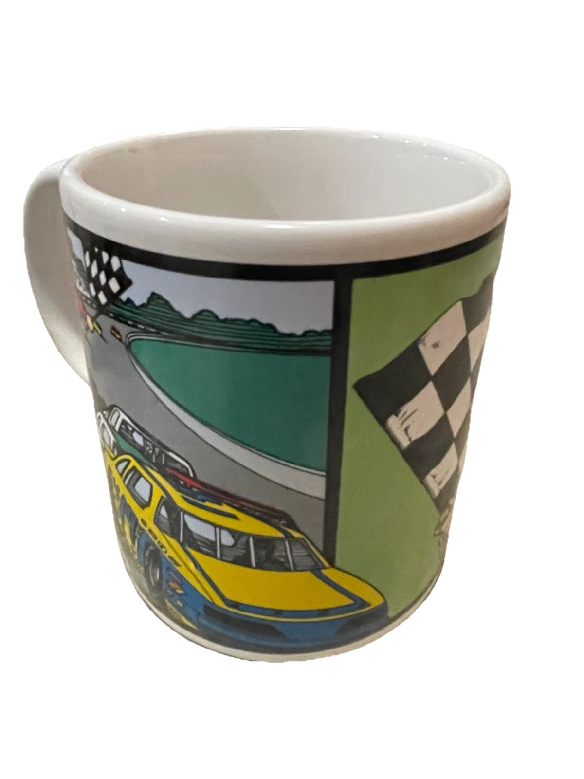 Vintage NASCAR 1988 Talladega CUP SERIES RACING~ Coffee Mug~ Beautiful L@@K - Thumbnail 2
