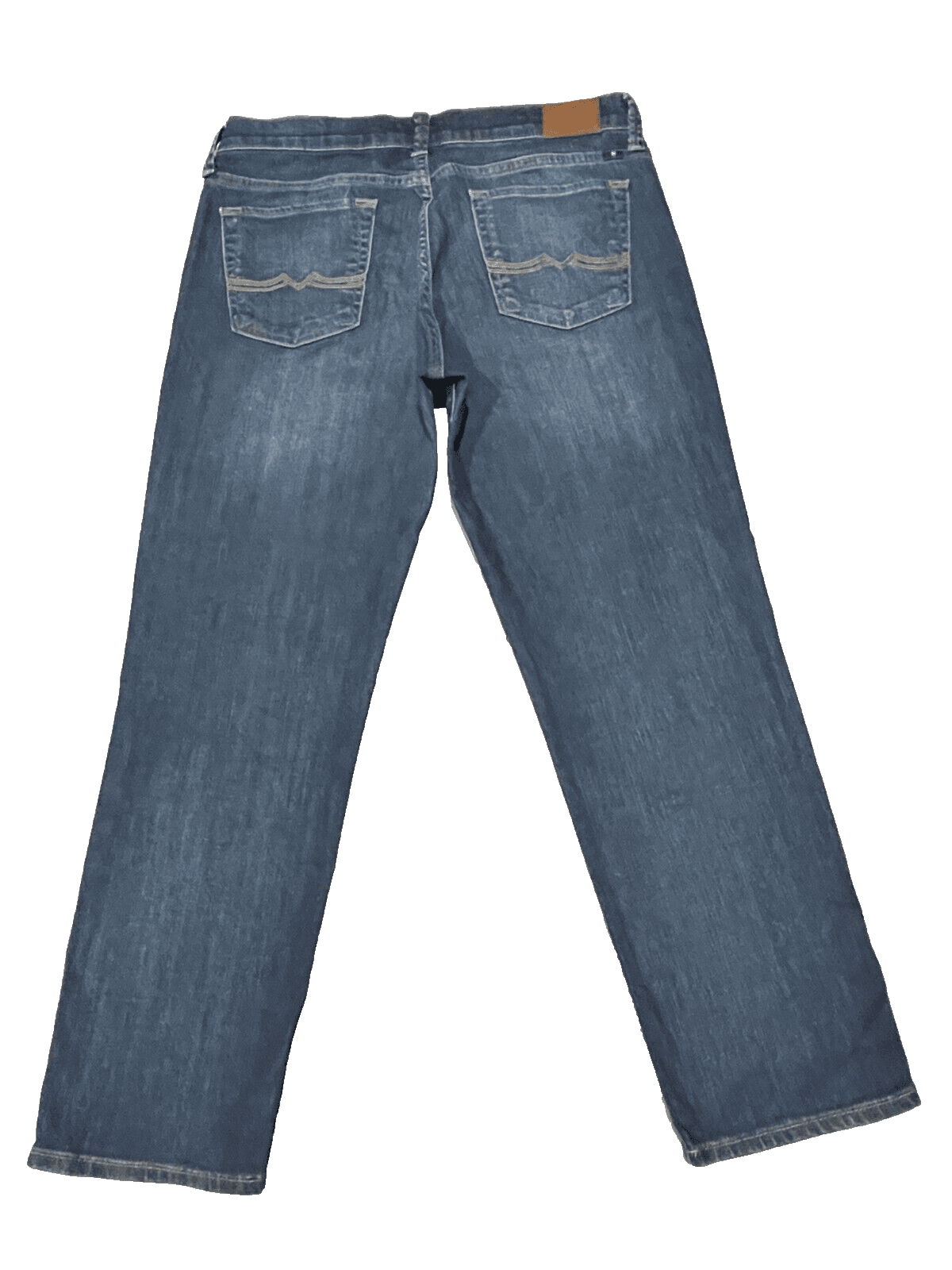 Lucky Brand Sweet Crop Jeans Womens Size 9/29 Blue Denim Straight 32x28 - Thumbnail 2