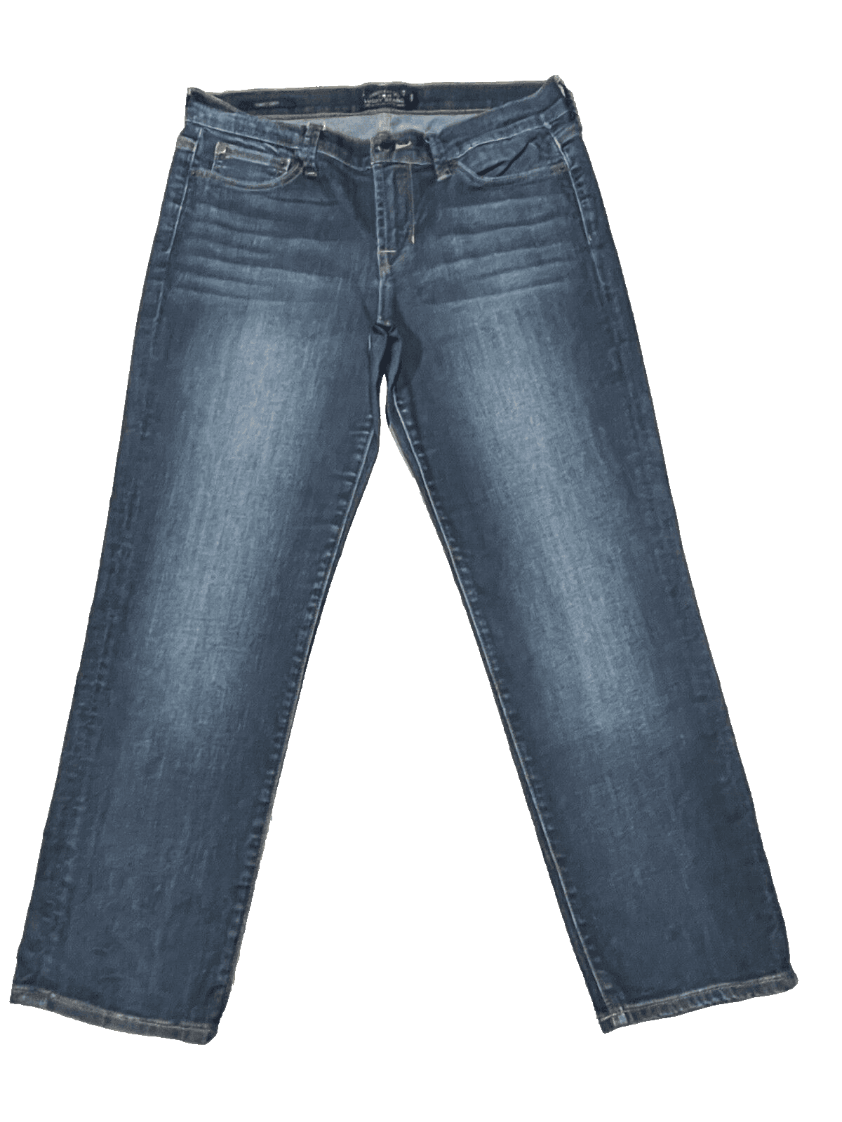 Lucky Brand Sweet Crop Jeans Womens Size 9/29 Blue Denim Straight 32x28