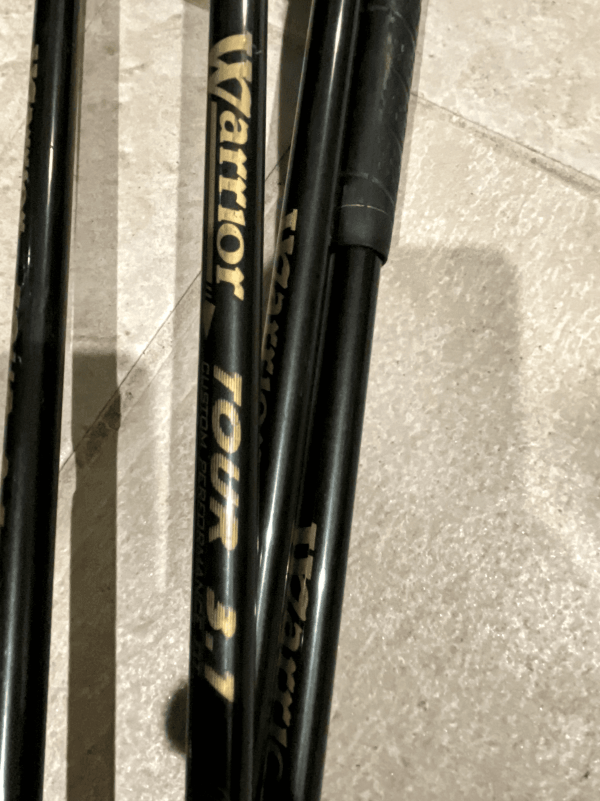 Warrior Custom Golf Iron Set 3-6 + PW Regular Graphite Shafts NEW GRIPS - Thumbnail 4