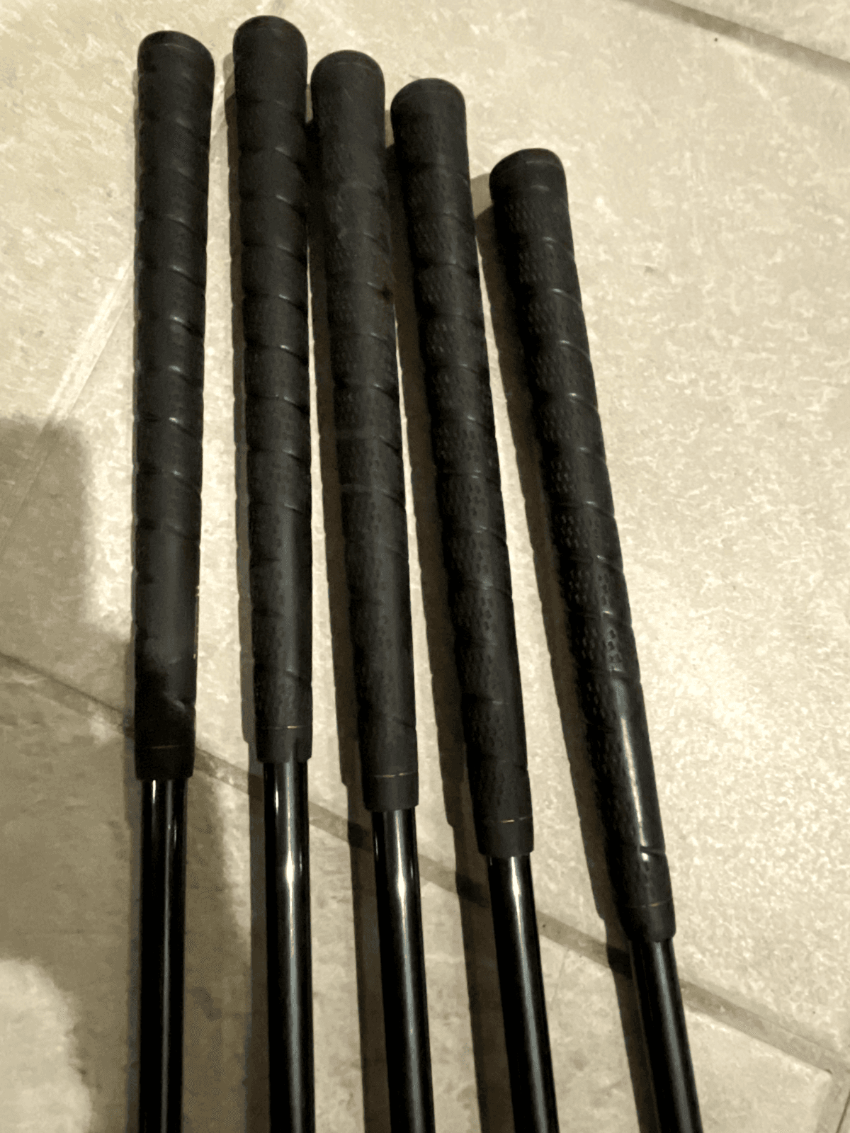 Warrior Custom Golf Iron Set 3-6 + PW Regular Graphite Shafts NEW GRIPS - Thumbnail 5