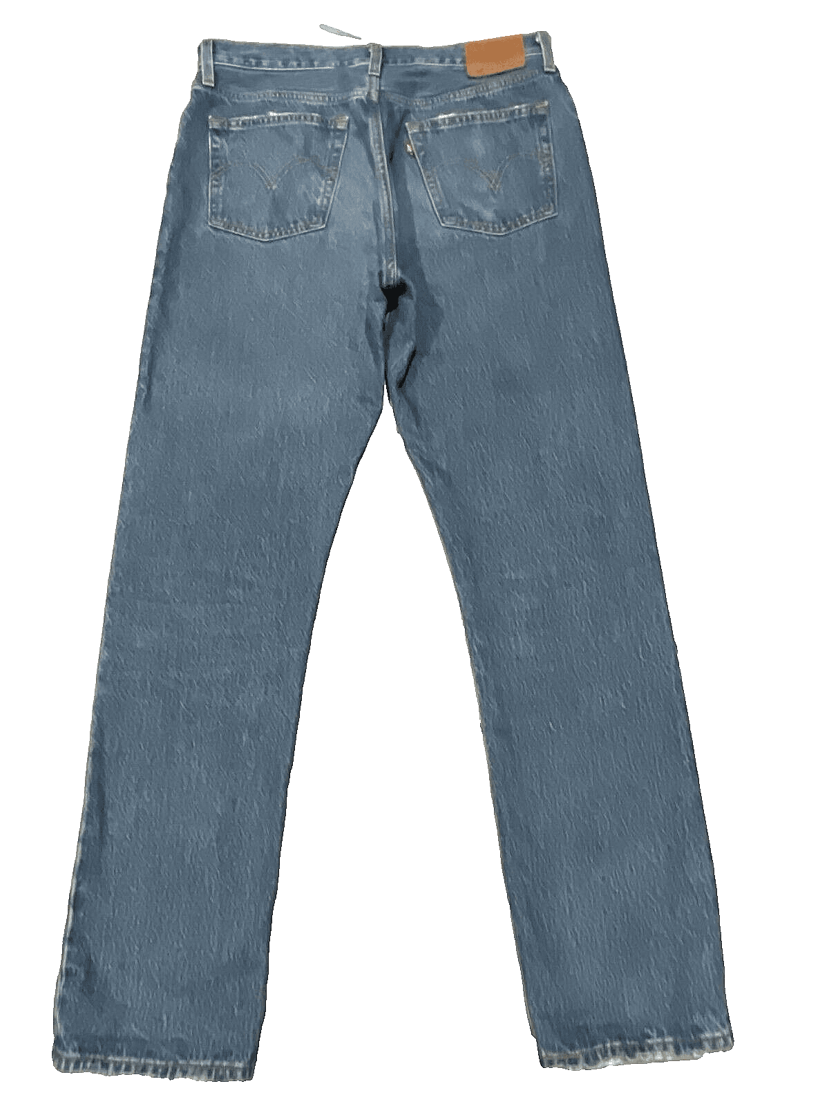 Levi’s 501 Premium Jeans Men's Tag 29x30 Fits 32x30.5 Straight Leg Distressed - Thumbnail 2