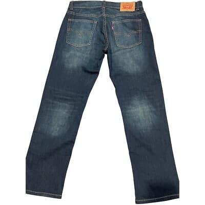 Levi's 541 Blue Jeans Youth Sz 16Reg W28xL28 Athletic Fit Straight Leg Dark Wash - Thumbnail 3