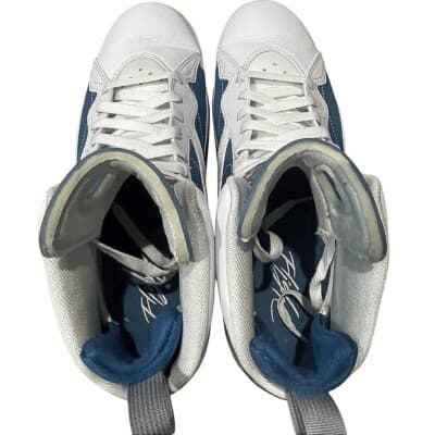 NIKE Air Jordan Jumpman MVP White / Blue (DZ4475 101), Sz 10 - Thumbnail 6