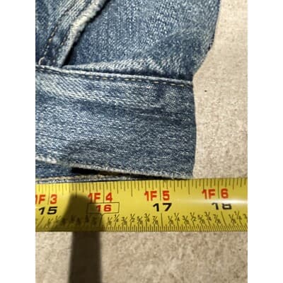 Frame Le Jane High Rise Baggy Loose Straight Jeans Size 32 Fits 35x34 - Thumbnail 4