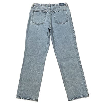 Abercrombie & Fitch Jeans Womens 32/14s Blue The '90s Straight Ultra High Rise - Thumbnail 2