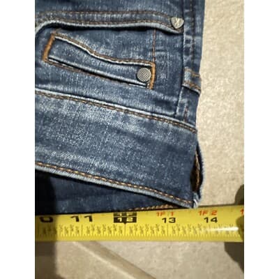 Kut Natalie Kurvy Bootcut Jeans Size 0 Dark Wash Mid-rise 27x33 READ - Thumbnail 4