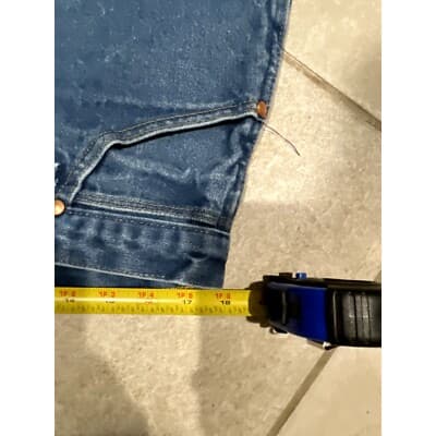 VTG Y2K Wrangler 13MWZ Jeans Mens 38x32 Blue Med Wash Cowboy Cut Actual 38x31 - Thumbnail 3