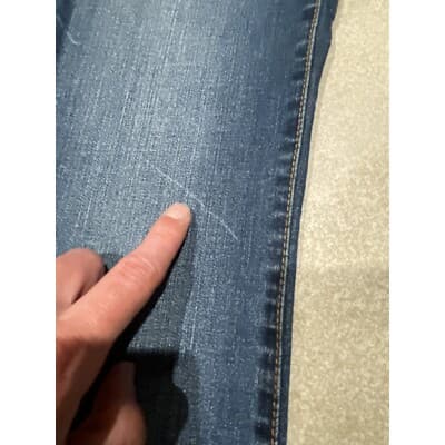 Kut Natalie Kurvy Bootcut Jeans Size 0 Dark Wash Mid-rise 27x33 READ - Thumbnail 3
