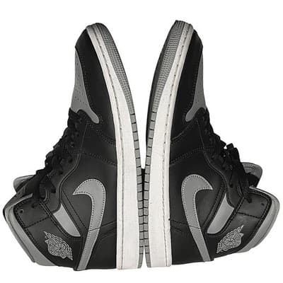 Nike Air Jordan 1 Mid 'Shadow' 2022 BQ6472-007 5Y Women Size 8.5 - Thumbnail 4