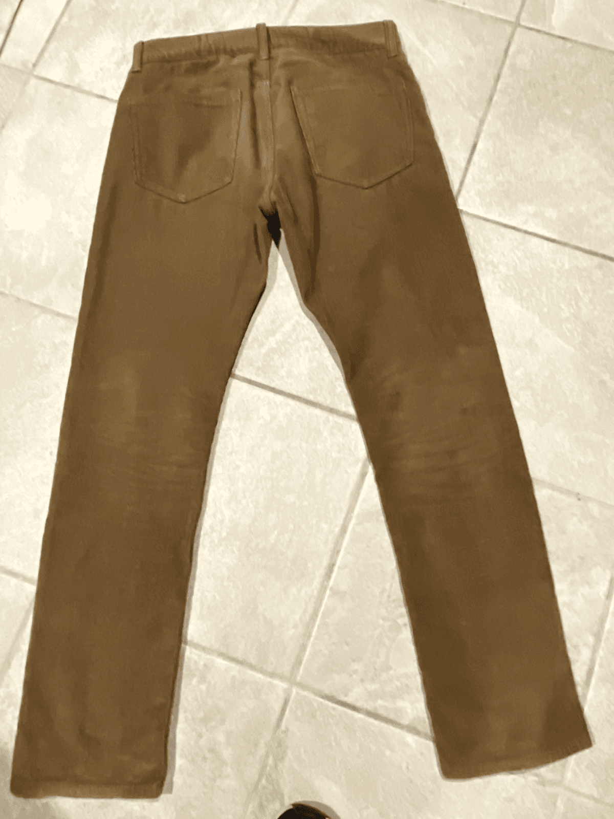 Banana Republic Straight Corduroy Men's 32x30 Brown 5-Pocket Pima Cotton - Thumbnail 2