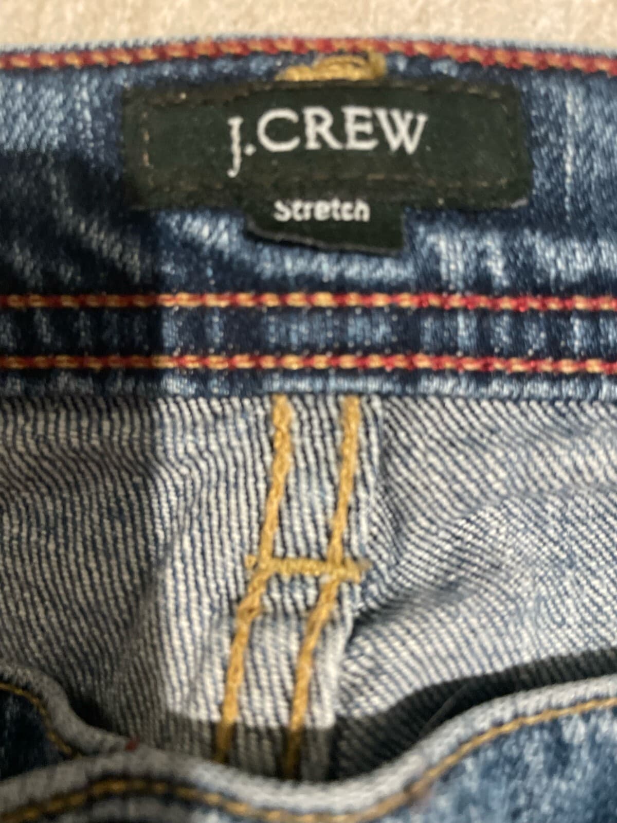 VTG J. Crew Jeans Y2K Bootcut Wide Leg Denim Womens 30x32 Mid Rise Stretch - Thumbnail 3