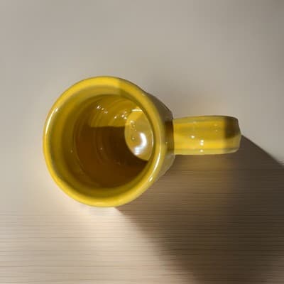 2019 Original Pancake House Mug Yellow Deneen Pottery Dallas Fort Worth - Thumbnail 2